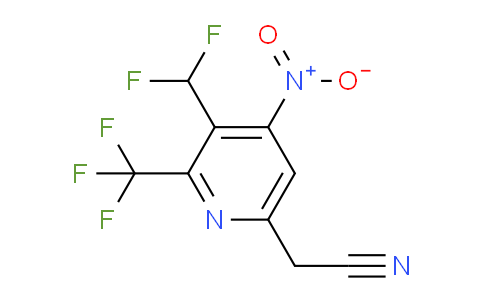 AM67347 | 1361884-69-6 | 3-(Difluoromethyl)-4-nitro-2-(trifluoromethyl)pyridine-6-acetonitrile