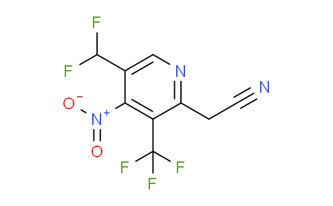 AM67348 | 1361791-34-5 | 5-(Difluoromethyl)-4-nitro-3-(trifluoromethyl)pyridine-2-acetonitrile