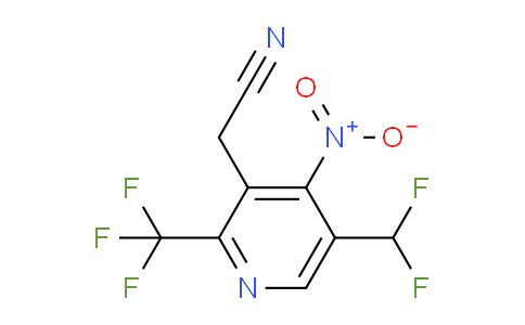 AM67350 | 1361697-60-0 | 5-(Difluoromethyl)-4-nitro-2-(trifluoromethyl)pyridine-3-acetonitrile