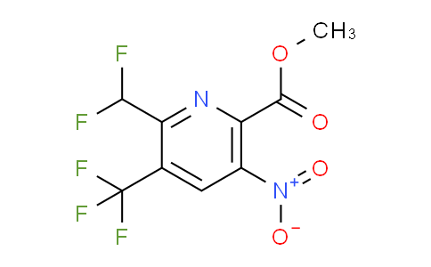AM67357 | 1361785-48-9 | Methyl 2-(difluoromethyl)-5-nitro-3-(trifluoromethyl)pyridine-6-carboxylate