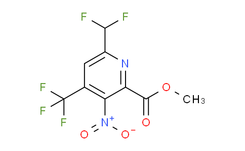 AM67358 | 1361887-87-7 | Methyl 6-(difluoromethyl)-3-nitro-4-(trifluoromethyl)pyridine-2-carboxylate