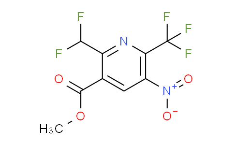 AM67359 | 1361885-94-0 | Methyl 2-(difluoromethyl)-5-nitro-6-(trifluoromethyl)pyridine-3-carboxylate