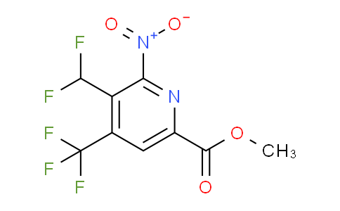 AM67361 | 1361704-19-9 | Methyl 3-(difluoromethyl)-2-nitro-4-(trifluoromethyl)pyridine-6-carboxylate