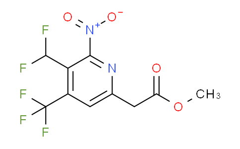 AM67366 | 1361879-34-6 | Methyl 3-(difluoromethyl)-2-nitro-4-(trifluoromethyl)pyridine-6-acetate