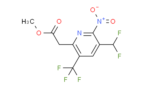 AM67368 | 1361763-96-3 | Methyl 3-(difluoromethyl)-2-nitro-5-(trifluoromethyl)pyridine-6-acetate