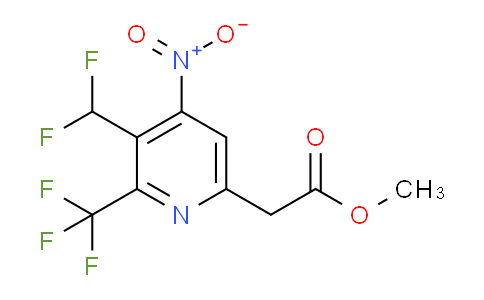 AM67372 | 1361880-48-9 | Methyl 3-(difluoromethyl)-4-nitro-2-(trifluoromethyl)pyridine-6-acetate