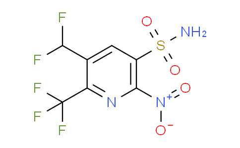 AM67374 | 1361903-09-4 | 3-(Difluoromethyl)-6-nitro-2-(trifluoromethyl)pyridine-5-sulfonamide