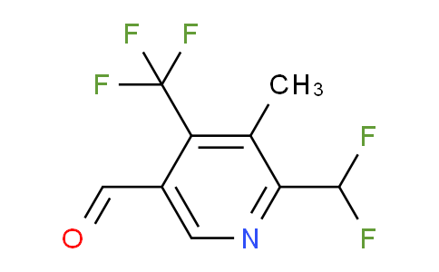 AM67379 | 1361843-07-3 | 2-(Difluoromethyl)-3-methyl-4-(trifluoromethyl)pyridine-5-carboxaldehyde