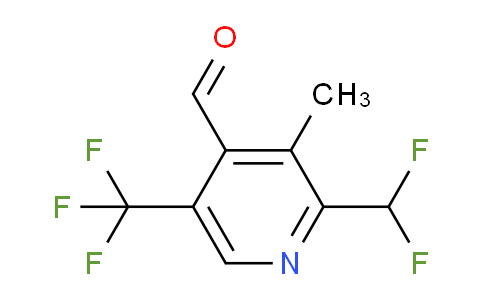 AM67382 | 1361702-80-8 | 2-(Difluoromethyl)-3-methyl-5-(trifluoromethyl)pyridine-4-carboxaldehyde