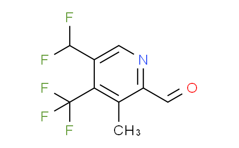 5-(Difluoromethyl)-3-methyl-4-(trifluoromethyl)pyridine-2-carboxaldehyde