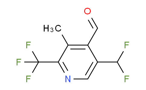 AM67384 | 1361882-45-2 | 5-(Difluoromethyl)-3-methyl-2-(trifluoromethyl)pyridine-4-carboxaldehyde