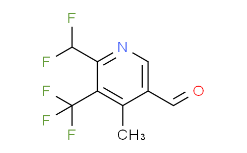 2-(Difluoromethyl)-4-methyl-3-(trifluoromethyl)pyridine-5-carboxaldehyde