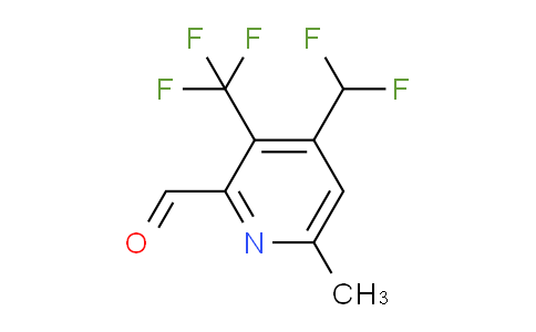 4-(Difluoromethyl)-6-methyl-3-(trifluoromethyl)pyridine-2-carboxaldehyde