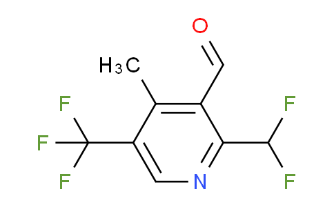 AM67388 | 1361896-46-9 | 2-(Difluoromethyl)-4-methyl-5-(trifluoromethyl)pyridine-3-carboxaldehyde