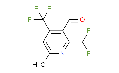 AM67398 | 1361774-08-4 | 2-(Difluoromethyl)-6-methyl-4-(trifluoromethyl)pyridine-3-carboxaldehyde