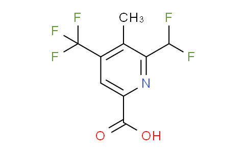 AM67400 | 1361843-61-9 | 2-(Difluoromethyl)-3-methyl-4-(trifluoromethyl)pyridine-6-carboxylic acid