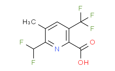 AM67401 | 1361731-17-0 | 2-(Difluoromethyl)-3-methyl-5-(trifluoromethyl)pyridine-6-carboxylic acid