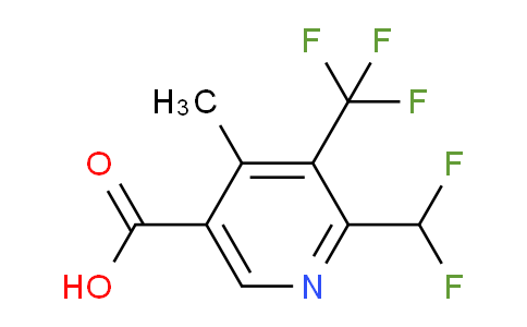 AM67403 | 1361781-80-7 | 2-(Difluoromethyl)-4-methyl-3-(trifluoromethyl)pyridine-5-carboxylic acid