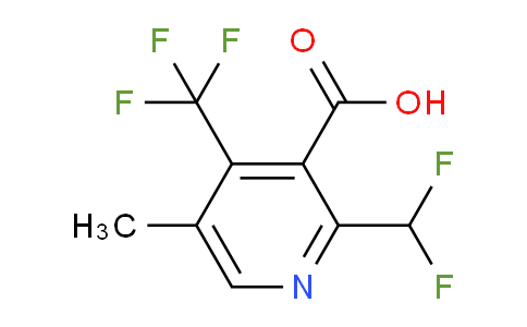 AM67409 | 1361731-27-2 | 2-(Difluoromethyl)-5-methyl-4-(trifluoromethyl)pyridine-3-carboxylic acid