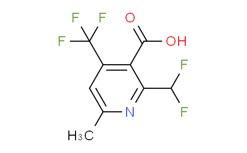 2-(Difluoromethyl)-6-methyl-4-(trifluoromethyl)pyridine-3-carboxylic acid