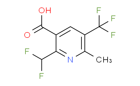 2-(Difluoromethyl)-6-methyl-5-(trifluoromethyl)pyridine-3-carboxylic acid