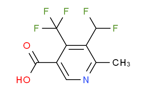 3-(Difluoromethyl)-2-methyl-4-(trifluoromethyl)pyridine-5-carboxylic acid