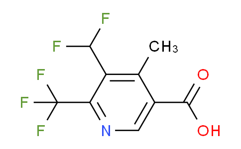 AM67423 | 1361858-12-9 | 3-(Difluoromethyl)-4-methyl-2-(trifluoromethyl)pyridine-5-carboxylic acid