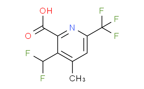 AM67426 | 1361731-41-0 | 3-(Difluoromethyl)-4-methyl-6-(trifluoromethyl)pyridine-2-carboxylic acid