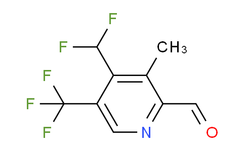 AM67427 | 1361731-09-0 | 4-(Difluoromethyl)-3-methyl-5-(trifluoromethyl)pyridine-2-carboxaldehyde