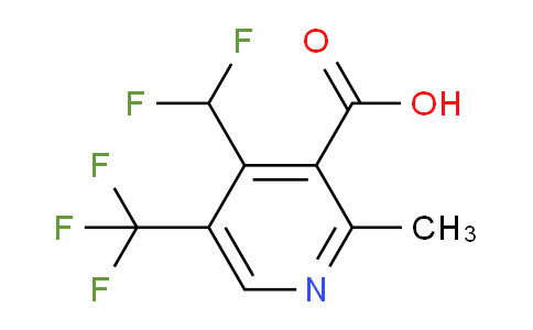 AM67436 | 1361882-74-7 | 4-(Difluoromethyl)-2-methyl-5-(trifluoromethyl)pyridine-3-carboxylic acid