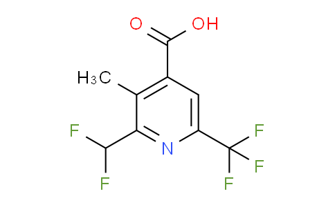 AM67437 | 1361812-39-6 | 2-(Difluoromethyl)-3-methyl-6-(trifluoromethyl)pyridine-4-carboxylic acid