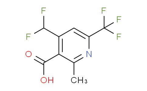 AM67438 | 1361898-17-0 | 4-(Difluoromethyl)-2-methyl-6-(trifluoromethyl)pyridine-3-carboxylic acid