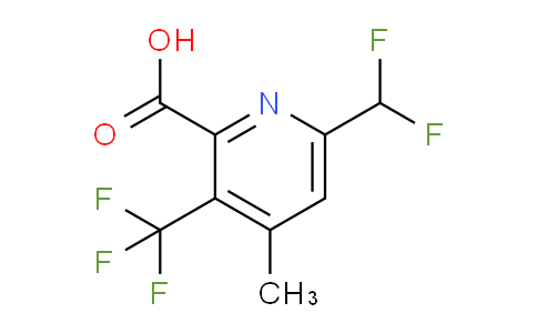 AM67439 | 1361857-97-7 | 6-(Difluoromethyl)-4-methyl-3-(trifluoromethyl)pyridine-2-carboxylic acid