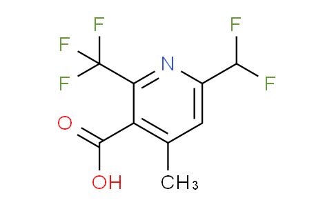 AM67441 | 1361495-95-5 | 6-(Difluoromethyl)-4-methyl-2-(trifluoromethyl)pyridine-3-carboxylic acid
