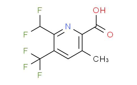 2-(Difluoromethyl)-5-methyl-3-(trifluoromethyl)pyridine-6-carboxylic acid