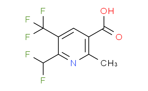 AM67450 | 1361703-26-5 | 2-(Difluoromethyl)-6-methyl-3-(trifluoromethyl)pyridine-5-carboxylic acid