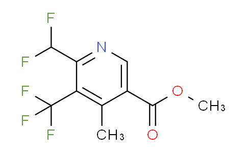 AM67451 | 1361869-46-6 | Methyl 2-(difluoromethyl)-4-methyl-3-(trifluoromethyl)pyridine-5-carboxylate
