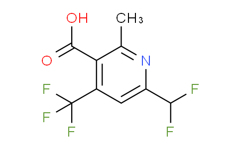 AM67452 | 1361496-01-6 | 6-(Difluoromethyl)-2-methyl-4-(trifluoromethyl)pyridine-3-carboxylic acid
