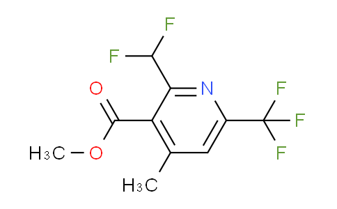 AM67453 | 1361882-88-3 | Methyl 2-(difluoromethyl)-4-methyl-6-(trifluoromethyl)pyridine-3-carboxylate