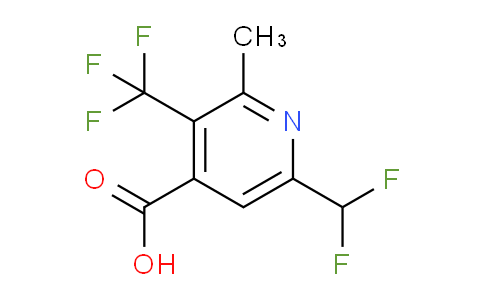 AM67454 | 1361781-92-1 | 6-(Difluoromethyl)-2-methyl-3-(trifluoromethyl)pyridine-4-carboxylic acid