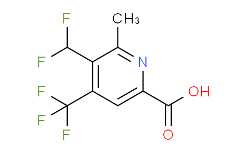 AM67455 | 1361882-67-8 | 3-(Difluoromethyl)-2-methyl-4-(trifluoromethyl)pyridine-6-carboxylic acid