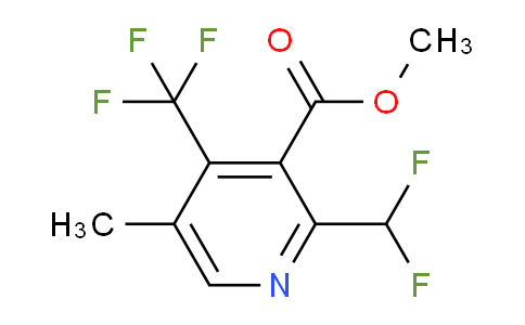 AM67456 | 1361897-03-1 | Methyl 2-(difluoromethyl)-5-methyl-4-(trifluoromethyl)pyridine-3-carboxylate