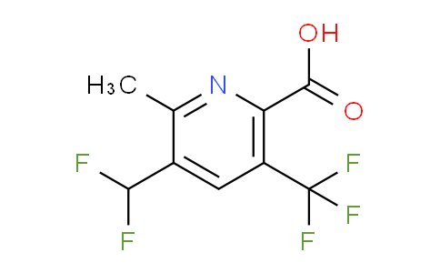 AM67457 | 1361896-84-5 | 3-(Difluoromethyl)-2-methyl-5-(trifluoromethyl)pyridine-6-carboxylic acid
