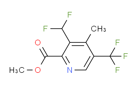 AM67468 | 1361496-55-0 | Methyl 3-(difluoromethyl)-4-methyl-5-(trifluoromethyl)pyridine-2-carboxylate