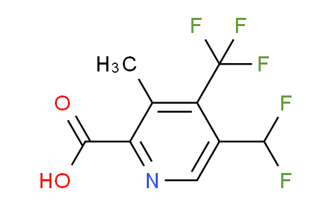 AM67471 | 1361755-31-8 | 5-(Difluoromethyl)-3-methyl-4-(trifluoromethyl)pyridine-2-carboxylic acid