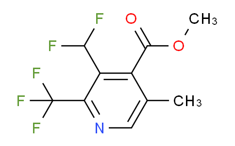 AM67472 | 1361782-44-6 | Methyl 3-(difluoromethyl)-5-methyl-2-(trifluoromethyl)pyridine-4-carboxylate