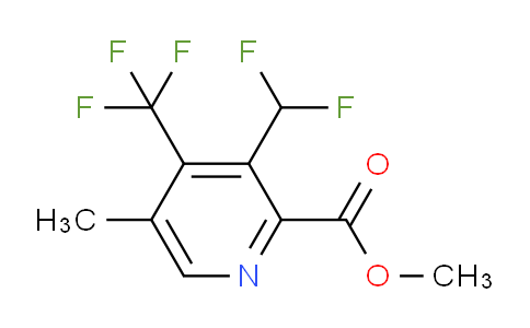 AM67473 | 1361882-99-6 | Methyl 3-(difluoromethyl)-5-methyl-4-(trifluoromethyl)pyridine-2-carboxylate