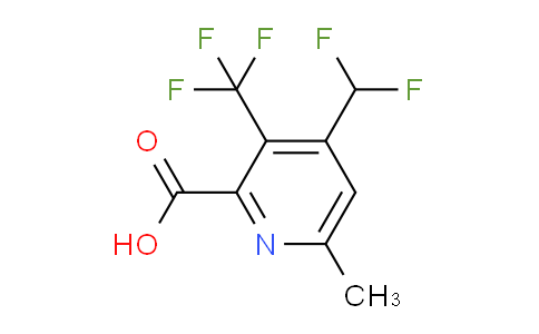 AM67477 | 1361782-09-3 | 4-(Difluoromethyl)-6-methyl-3-(trifluoromethyl)pyridine-2-carboxylic acid