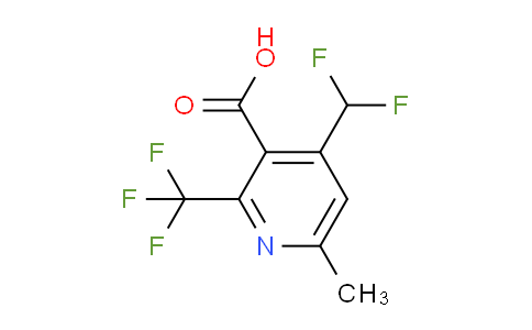 AM67478 | 1361858-28-7 | 4-(Difluoromethyl)-6-methyl-2-(trifluoromethyl)pyridine-3-carboxylic acid