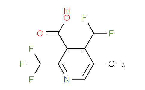 AM67481 | 1361869-43-3 | 4-(Difluoromethyl)-5-methyl-2-(trifluoromethyl)pyridine-3-carboxylic acid